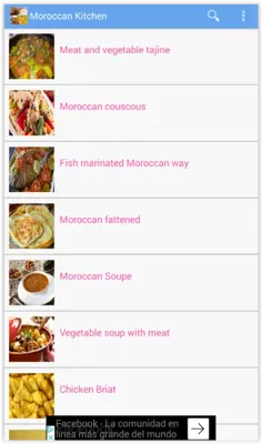 Moroccan Kitchen android App screenshot 7